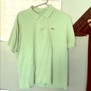Lacoste (gator) polo shirt size 6 (large)